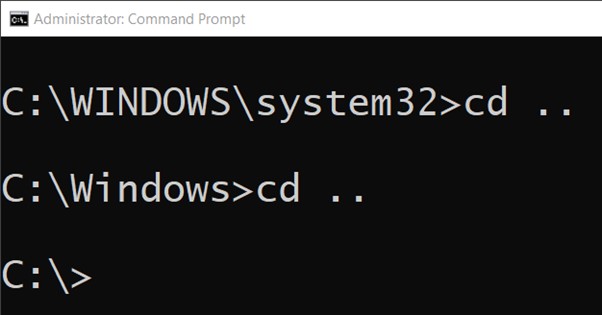 cd in command line