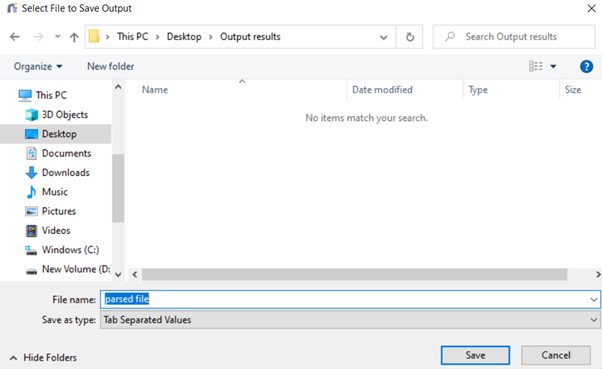 $iparse tool