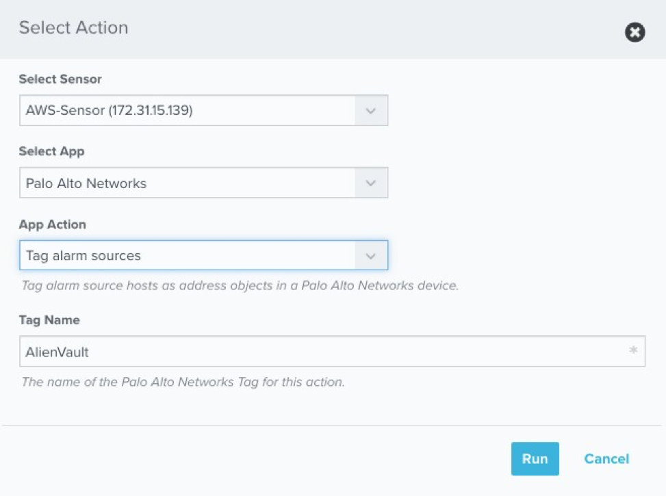 Security Orchestration with the AlienApp for Palo Alto Networks Next