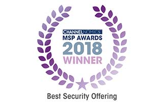 Channelnomics MSP Awards 2018 Winner – Best Security Offering