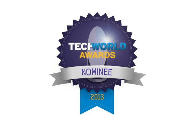 Finalist for the 2013 Techworld Awards, Security Product of the Year