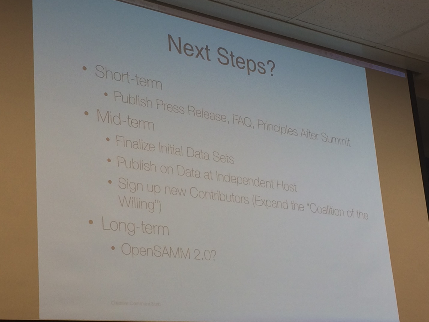 opensamm owasp next steps