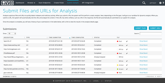 Open Threat Exchange Otx At T Cybersecurity