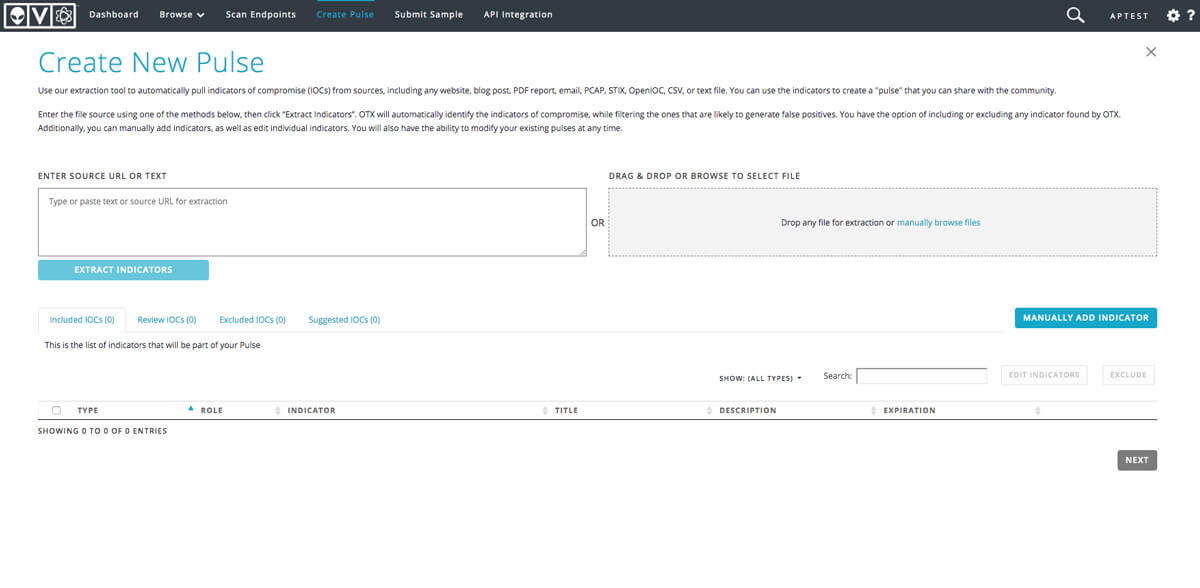 Open Threat Exchange